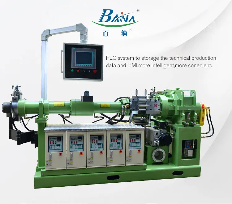 Chinese famous brand rubber extrusion machine cold feed rubber extruder