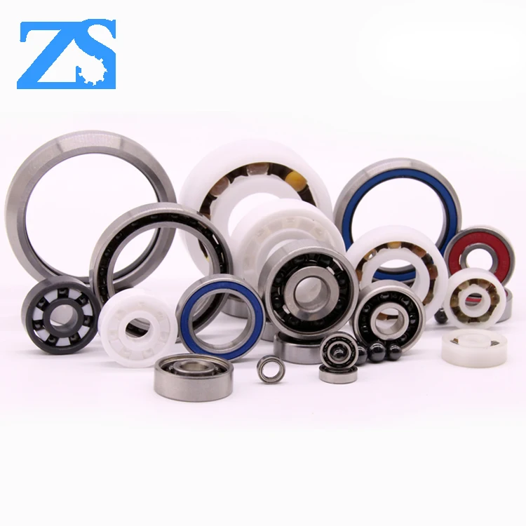 2 PCS Full Ceramic Zirconia Oxide Ball Bearing 10x26x8 mm 6000 ZrO2