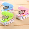 Creative mini stapler set with cute student stationery and office supplies available in three colors