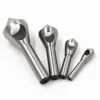 4pc high-speed steel slant hole internal chip removal chamferer 2-20mm set
