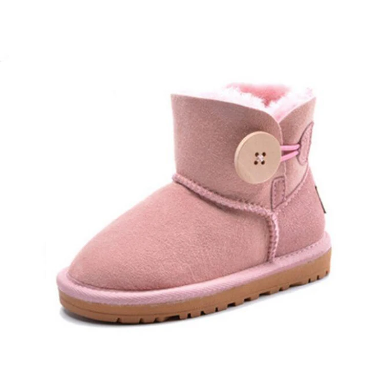 

2021 new design kids australian sheepskin boots winter girls shoes wholesale children shoes, Purple,pink,grey,black,marnoon,coffee,etc