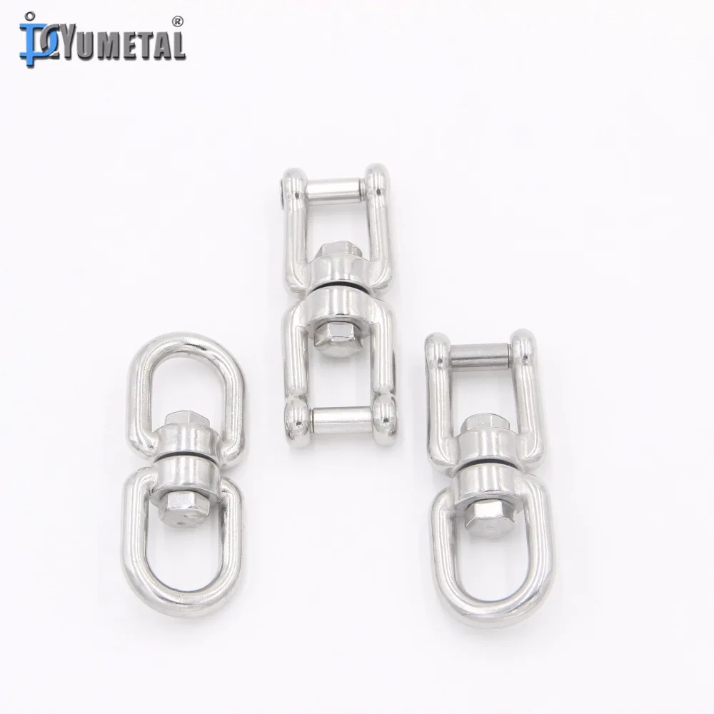 
Stainless Steel AISI316 & AISI304 Precision Cast Chain Swivel Jaw & Eye 