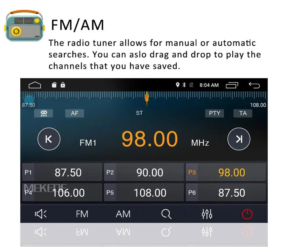 4G LTE Android 7.1 Car radio stereo for Chevrolet Holden Epica Captiva Aveo Optra Matiz Barina