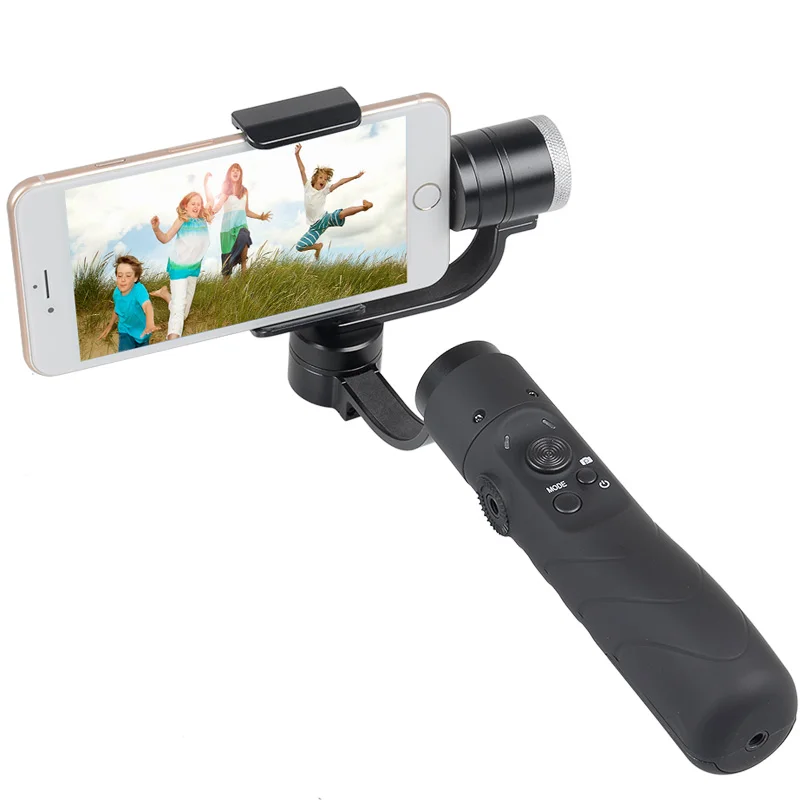 

China factory 3- aixs brushless handheld phone camera gimbal stabilizer V3 for 3.5-6.1 inches phones and gopros