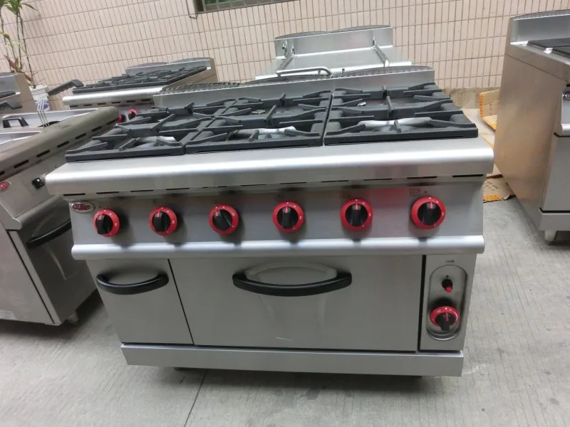 Best Quality Heavy Duty 6 Burners Gas Range Buy 6 Burner Gas Range With Oven,Industrial Gas