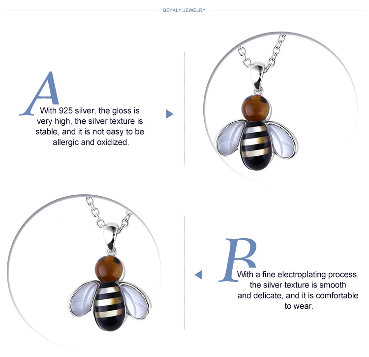 product-BEYALY-Low Moq Resale Cute Silver Bee Charms And Pendants-img