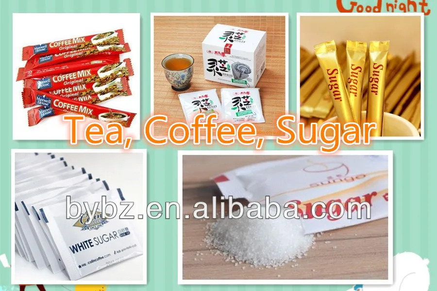 Yb150k Hotel Instant Sugar Coffee Tea Stick Sachets Packing Machine