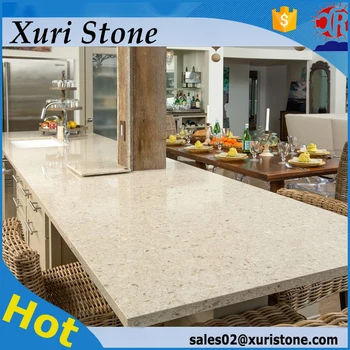 Kitchen Crystal Shell White Quartz Countertop Buy White Quartz