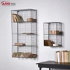 wall mounted metal wire hats holder wire grid display racks