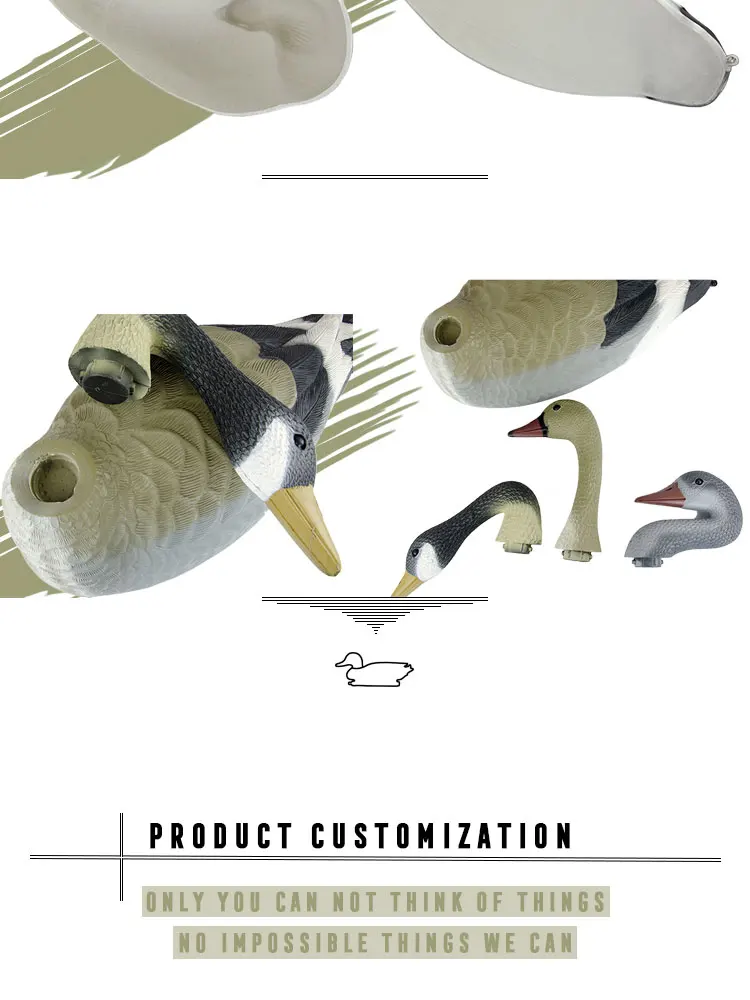 Floating Pe Plastic Canada Goose Decoy Layout Blind For Hunting Buy Goose Decoy Layout Blind