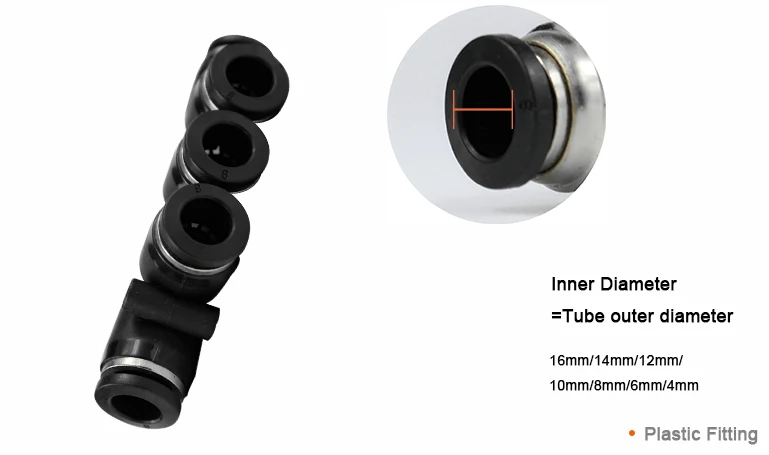 Plastic Pneumatic fitting