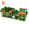 2019 Colorful plastic games indoor soft children jungle theme playground combination equipment