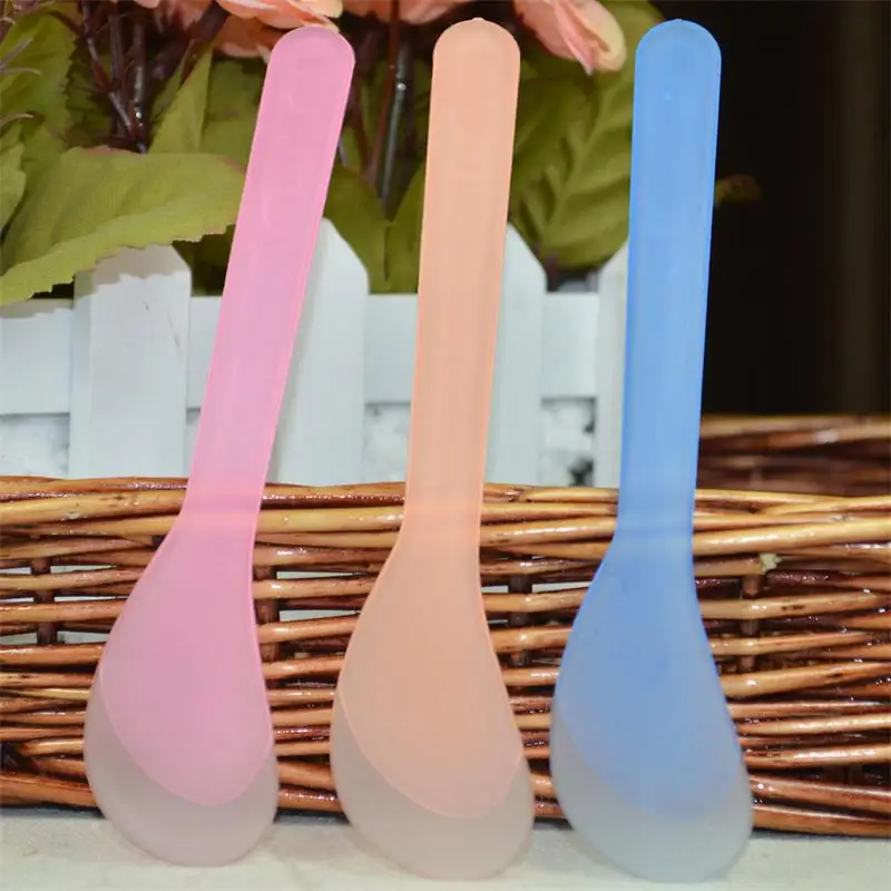 
Wholesale cosmetic face spoon, cream cosmetic spoons, facial cosmetics plastic spatula 