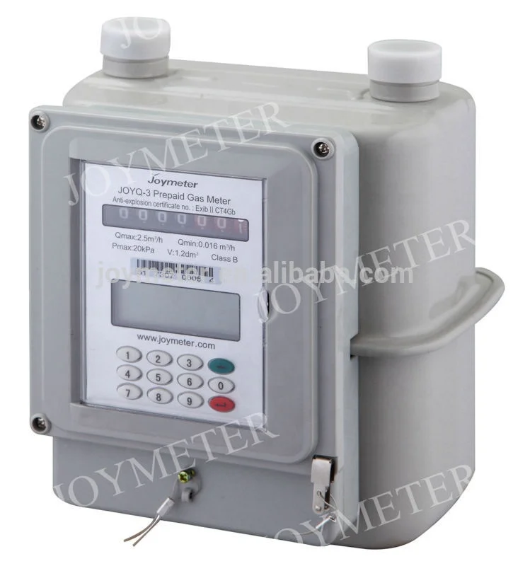 
JOYQ-3 STS Gas Meter prepaid gas meter 