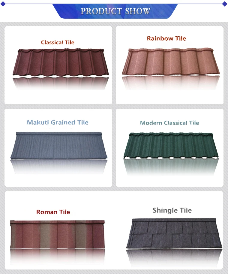 Thickness 0.4mm High Quality Building Roofing Tile Good Price Per Piece ...