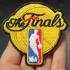 Custom 100% Embroidery The Final Basketball Match Patches