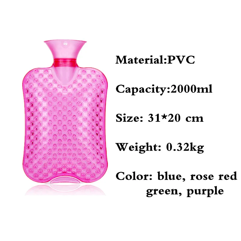 
2L cute large hot water bottle bag 