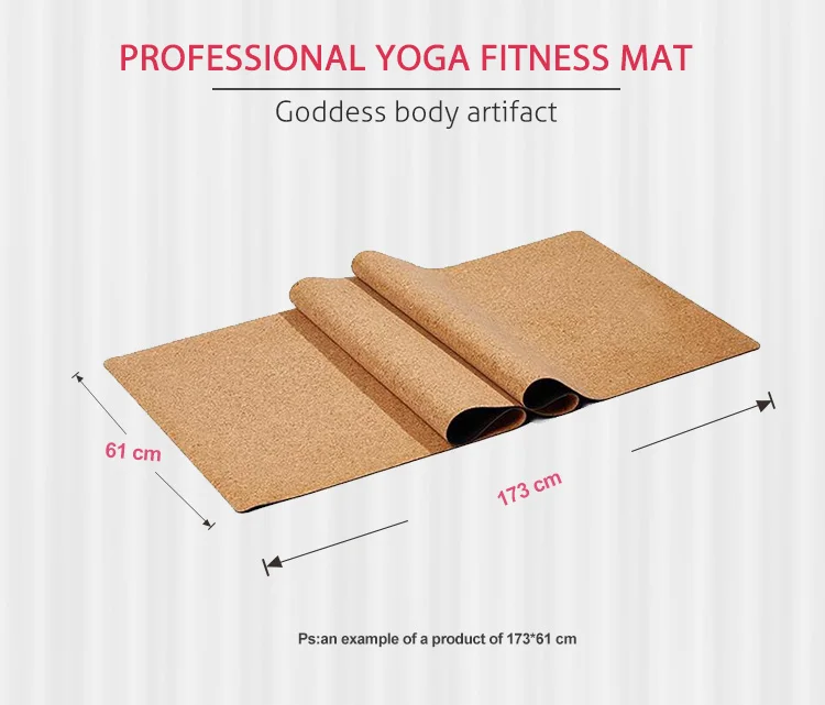 China Professional Customized Cork Tpe Yoga Mat Ecofriendly Dropshipping Buy Cork Yoga Mat