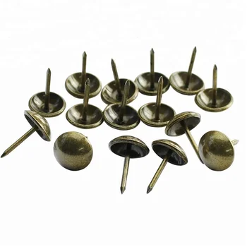 Zinc Plated Decorative Tacks Upholstery Nailheads Nails For Wood