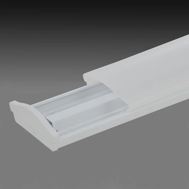 Gas Station, Parking Lot, Garage, Office, Hallway,Corridor 900Mm Linear Batten Commercial Flat Led Tube Light Fitting Lamp