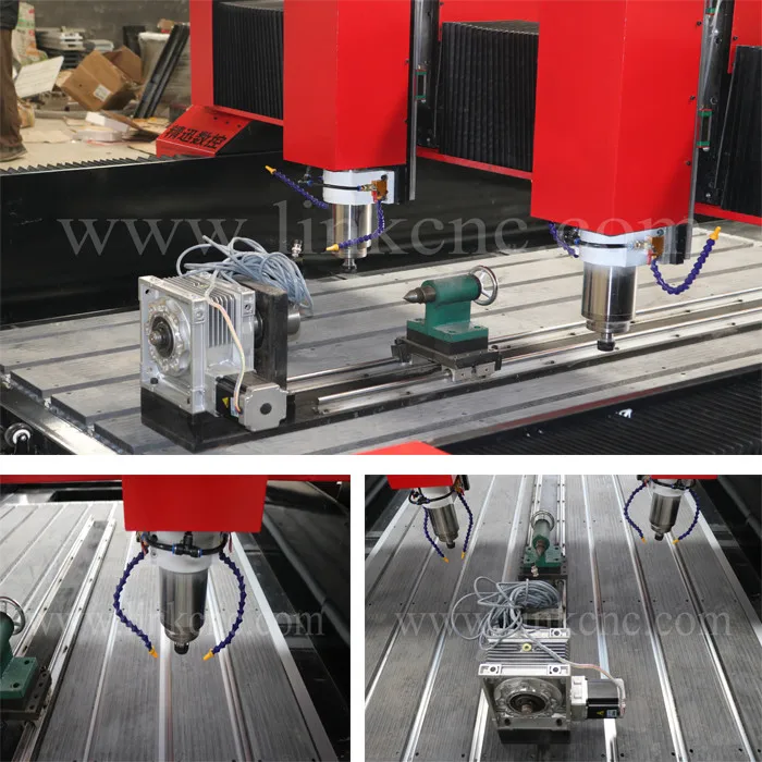 1300*2500mm size low cost cnc stone engraving machine / link 1325 stone carving cnc router / stone machine