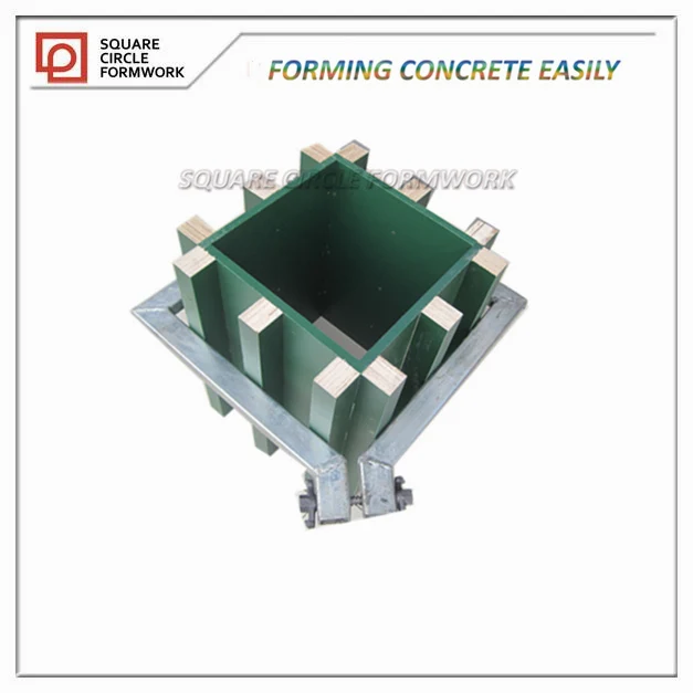 Pvc Coated Column Formwork For Building Construction - Buy Concrete ...