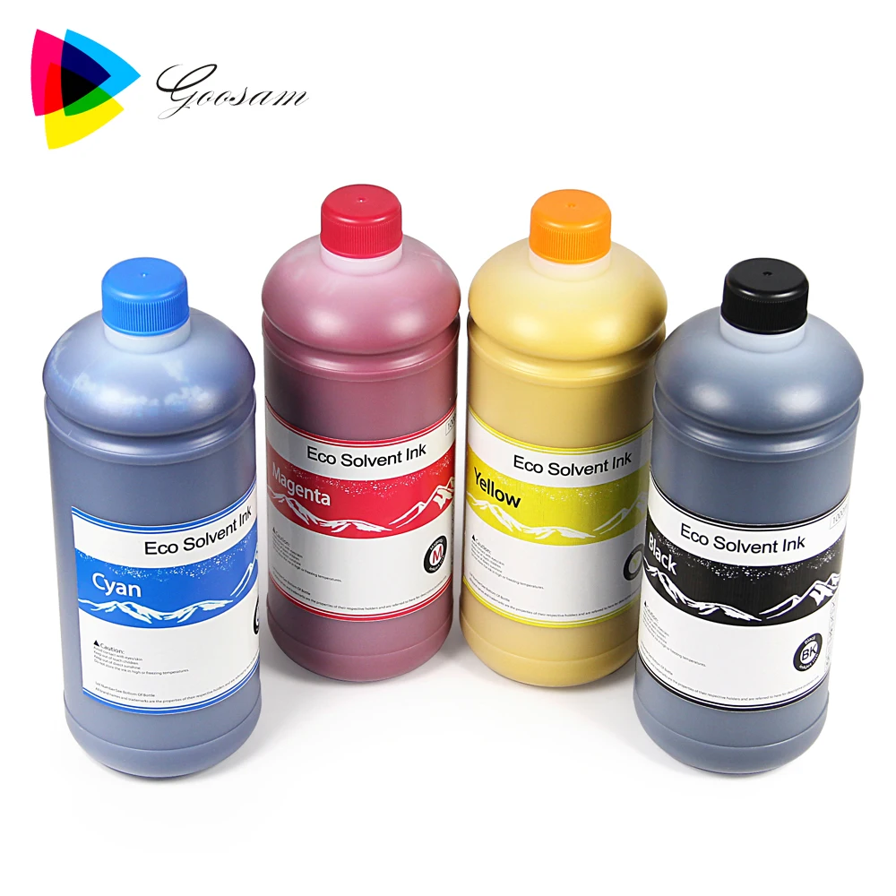 Eco Solvent Ink For Epson T50 Inkjet Printer,Eco Solvent Ink For Epson Dx4/dx5/dx6 Heads Printer