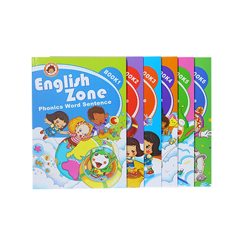 
Reading Pen and recordable stickers with series of English zone books 10 vols by Famous Learning Brand Dimdu 