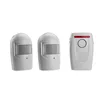 Wireless Home Security Driveway Alarm Weatherproof Patrol Infrared Alert System Kit