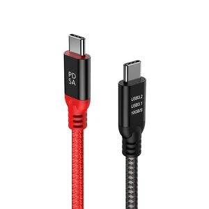 USB C to USB C 100W PD Data Cable 10GB s
