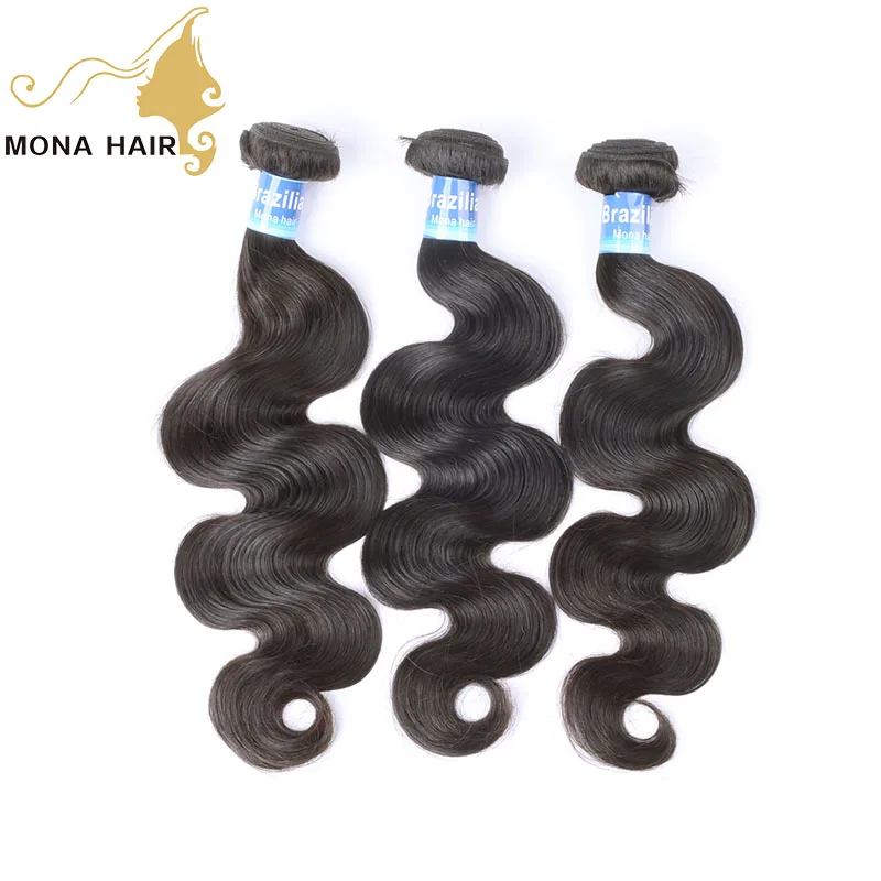Factory wholesale cuticle aligned remy human virgin brazilian hair extension full bundles raw unprocessed mink hair bundles, Natural color