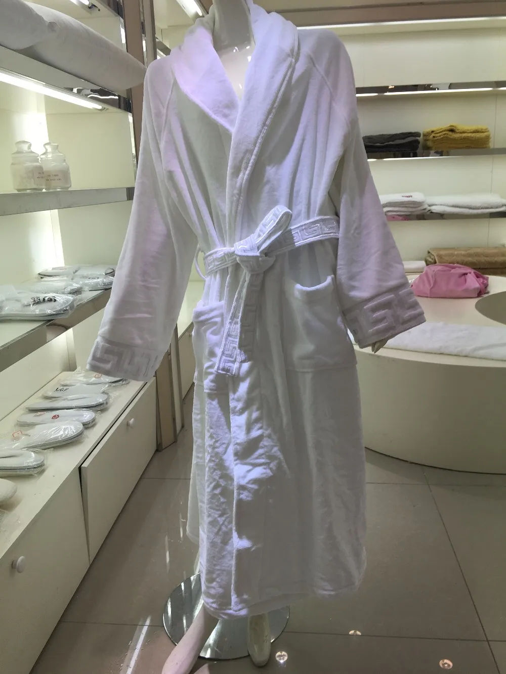 Luxury Brand Cotton Bathrobe For Hotel Buy Patterned Cotton Bathrobes