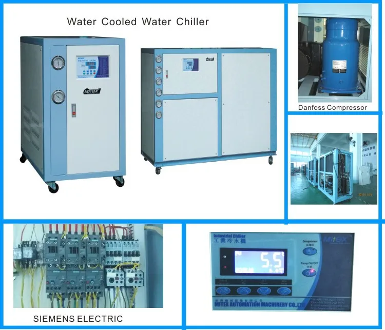refrigerant copeland compressor industrial water chiller for