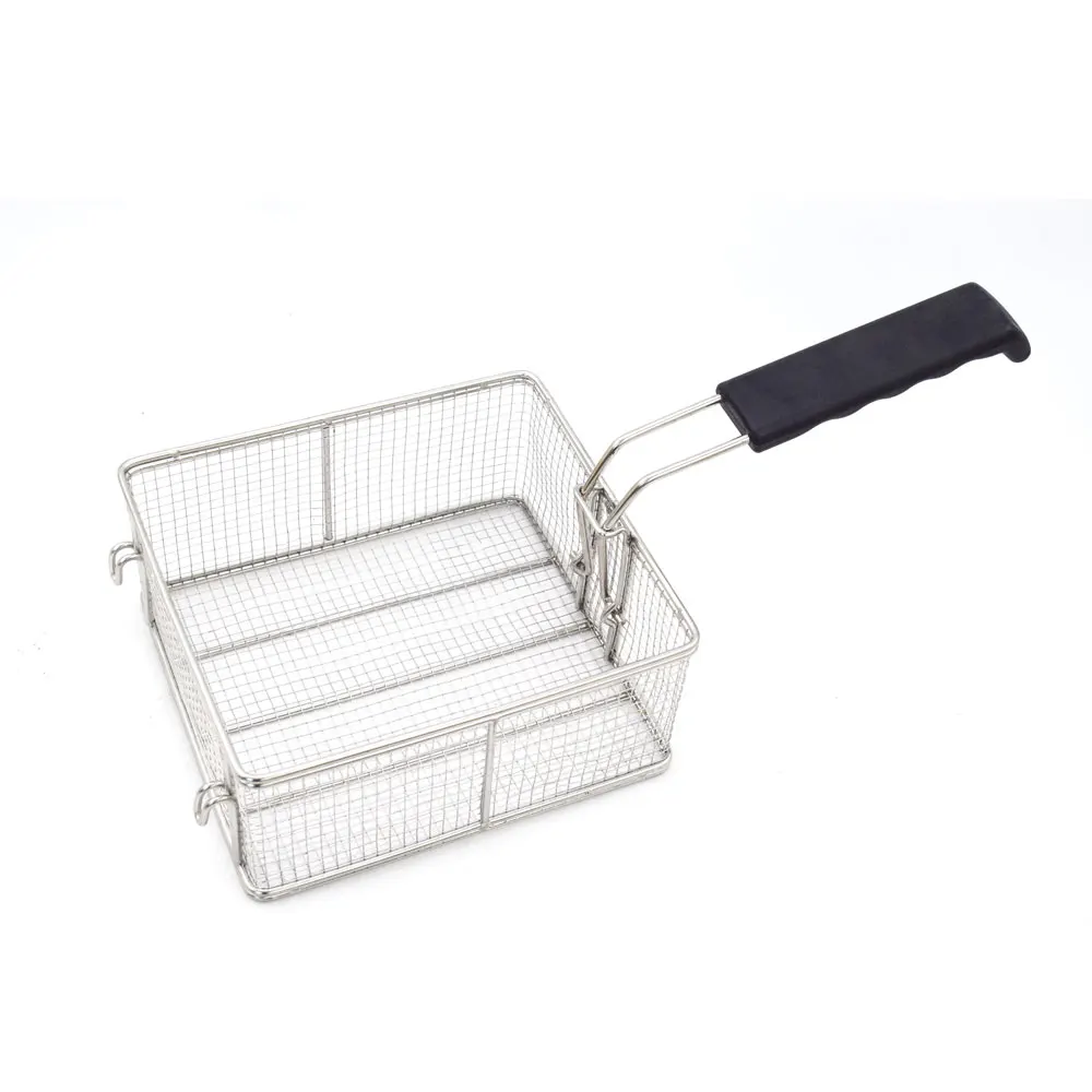 Mesh French Deep Stainless Steel Fry Basket For Deep Fat Fryer Buy