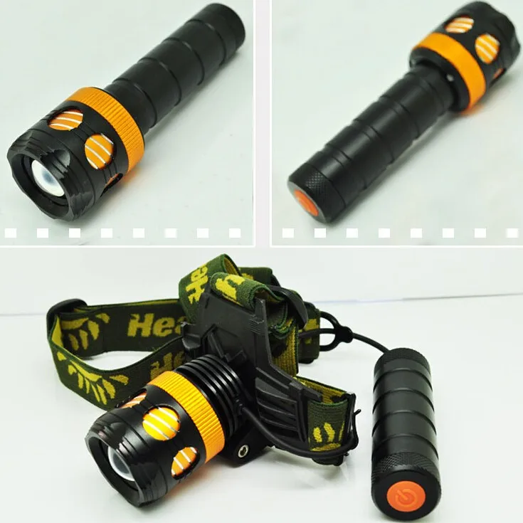 Aluminium High Brightness Zoom Led Bicycle Light Rechargeable LED T6 Headlight Headlamp HeadLight Flashlight 8.jpg