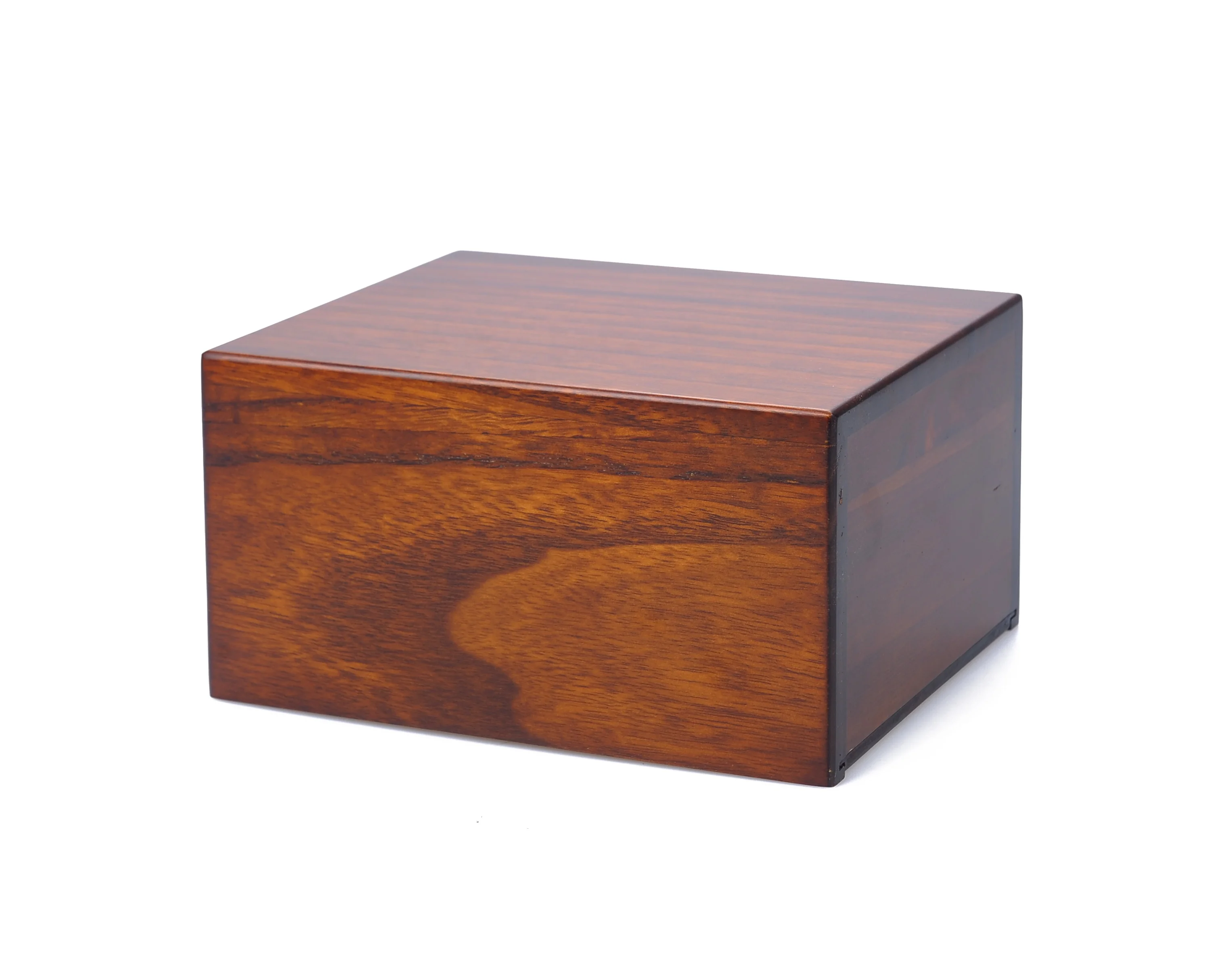 
OSB051 Wholesale Funeral Wooden Casket Pet Cremation Urns for Animal Ashes Mini Wood Pet Urnas 