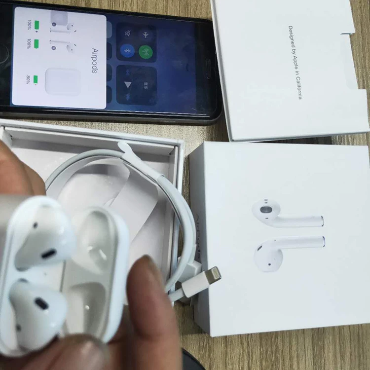 

Sensor Air Pods 1:1 Pupop Earphone Stereo Headset Auto Pairing Blue tooth Air Pods Wireless Earphone, N/a