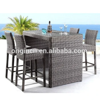 4 Seater Luxury Bar Chair And Table For Swimming Pool Outdoor Garden Place Patio Furniture Buy Garden Place Patio Furniture Bar Furniture Swimming Pool Table And Chair Product On Alibaba Com