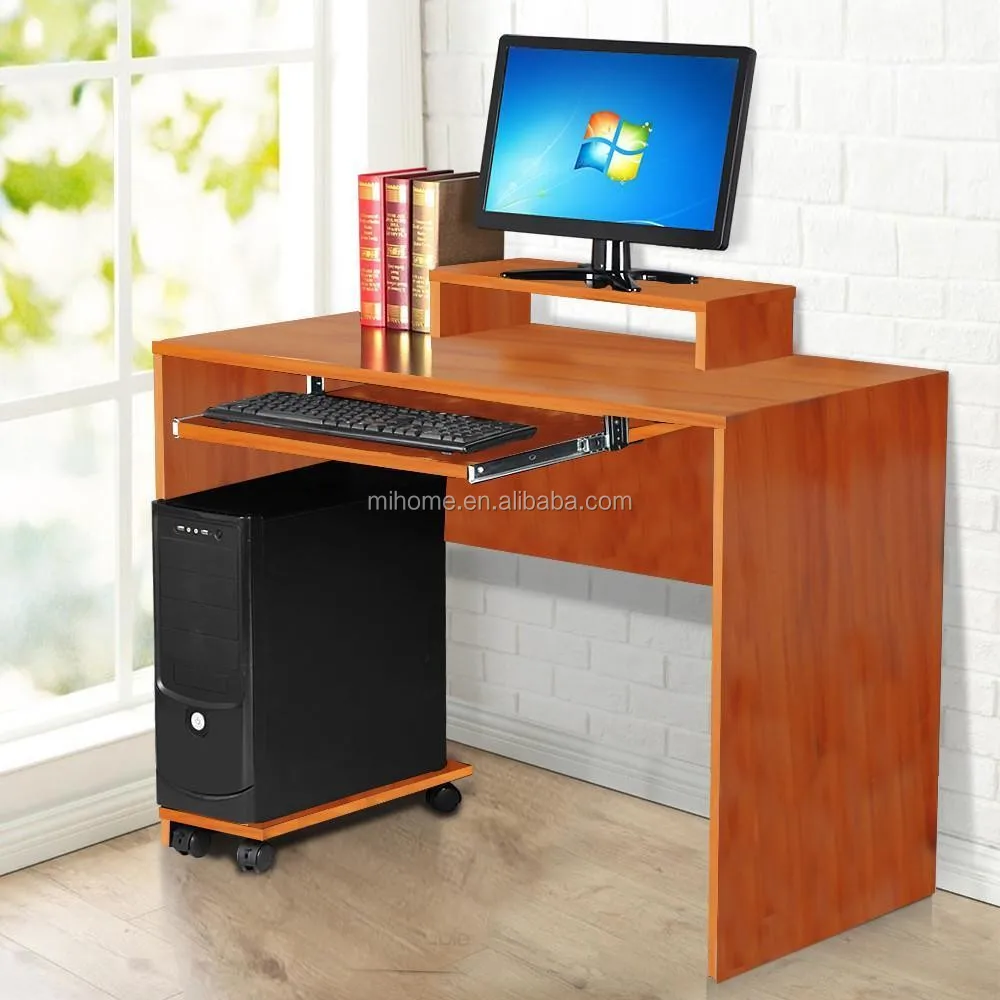 Modern Melamine Pb Wooden Computer Desk Pc Table Buy Computer