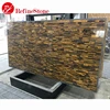 Golden tiger eyes marble For Luxury Decoration