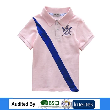 2017 American And European Baby Clothing With Polo Shirt Design