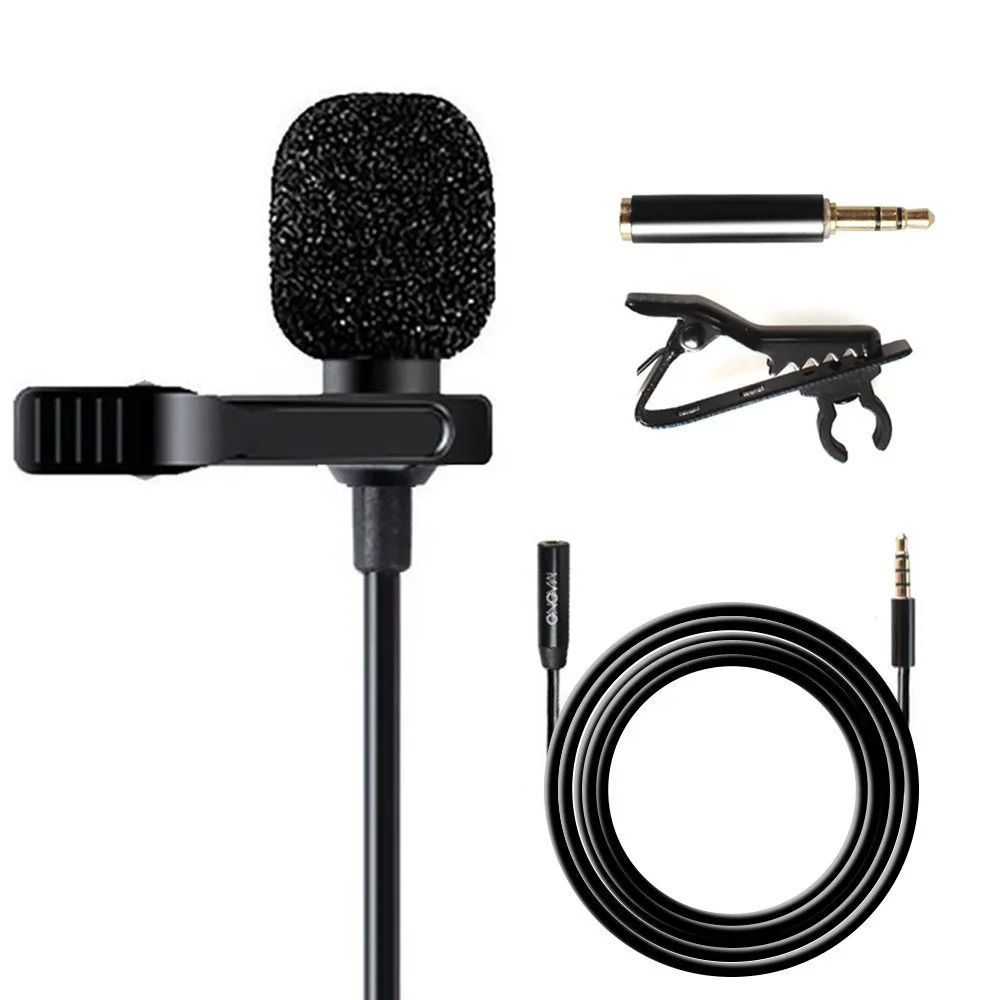 Noise canceling Microphone lapel mic lavalier microphone for phone