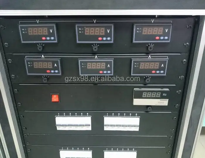 3 phase 380V 400amp electrical power distributor box for led screen