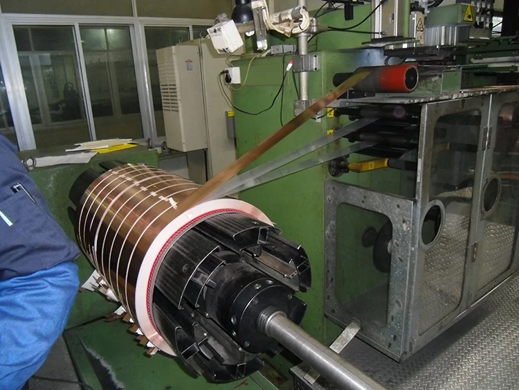
Full Automatic High Voltage Transformer Foil Winding Machine 