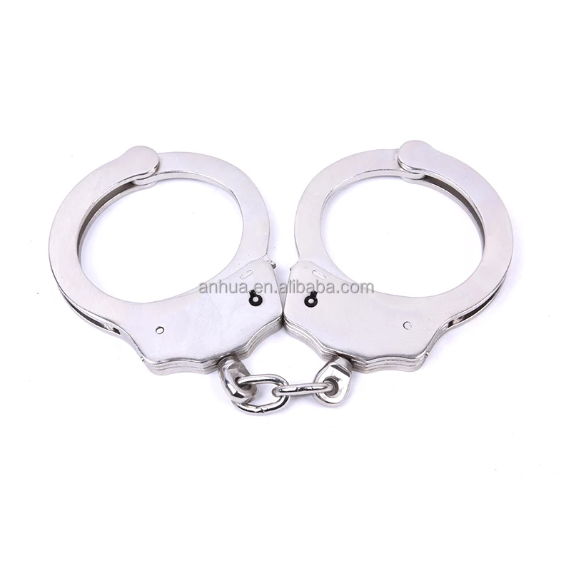 
Customizable logo carbon steel handcuff for Police & Military 
