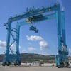 45t/50t/100t rubber tyred container gantry crane shipyard cost