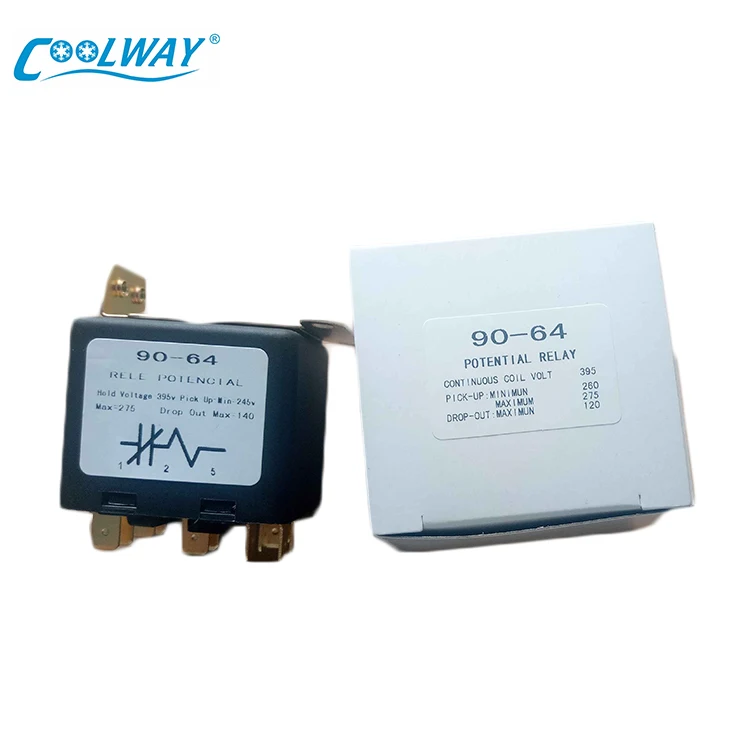 Manufacture Starting Relay Refrigerator Compressor Hvac System Air Conditioning Overload Relay Protector Start Relay
