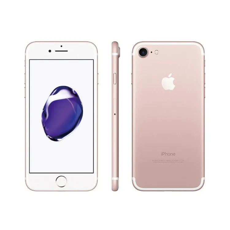 

Wholesaler Real Quality Rose Gold 32GB B Grade 65% New Second Hand Cell Phone For Iphone 7