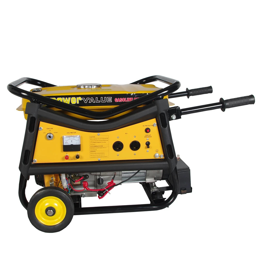 Best selling Gasoline Generator 220V 5.5HP 168F-1, portable 2KW Generator with CE
