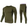 Outdoor tactical military sporty long johns Thermal underwear set